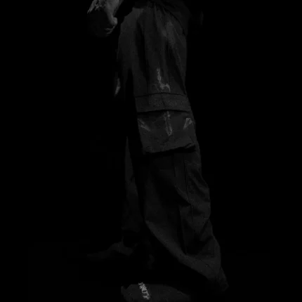 Breathe Divinity Excalibur Uncuffed Cargo Trackpants [DARKNESS]