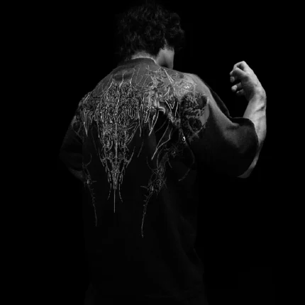 Breathe Divinity Forgotten Soul Oversized T-Shirt [SMOKE]