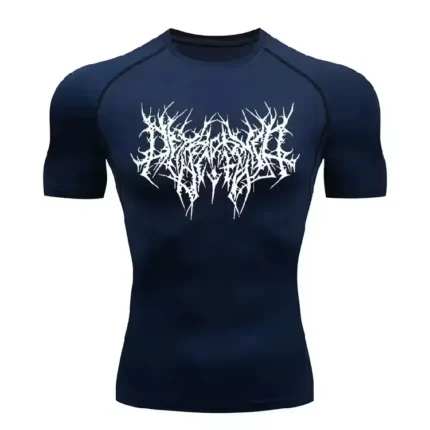 Breathe Divinity Hellfire Oversized T-Shirt [VOID NAVY]