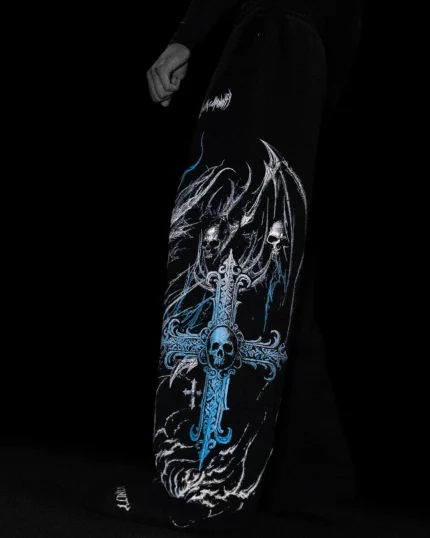 BreatheDivinity Wyvern Uncuffed Luxury Sweatpants Frost – Official Product Overview