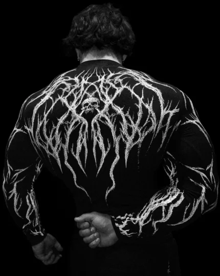 Breathedivinity Void Tech™ Soul Decay longsleeve Compression [VOID BLACK]