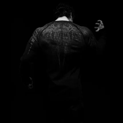 Breathe Divinity Midnight Shadow long sleeve Thermal T-shirt [SMOKE]